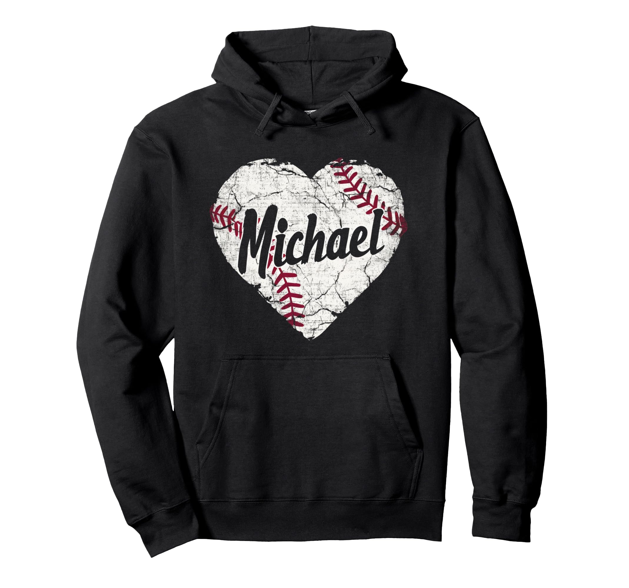 Michael Baseball Personalized Name Mom Hoodie - Aesthetic Graphic Unisex - T-Shirt, Sweatshirt, Hoodie