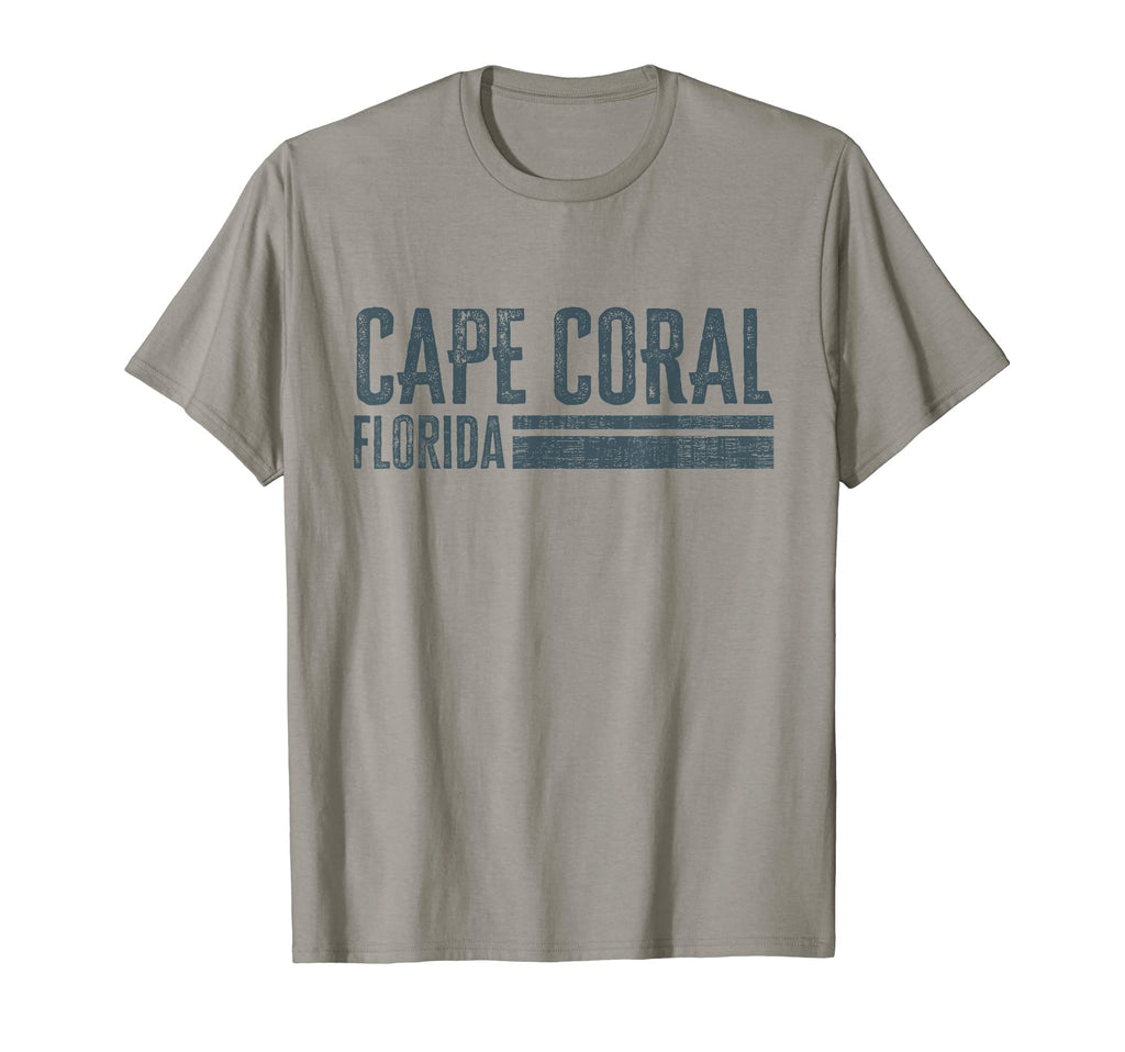 Cape Coral Florida Distressed T-Shirt - Minimalist Print for Adults - T-Shirt, Sweatshirt, Hoodie