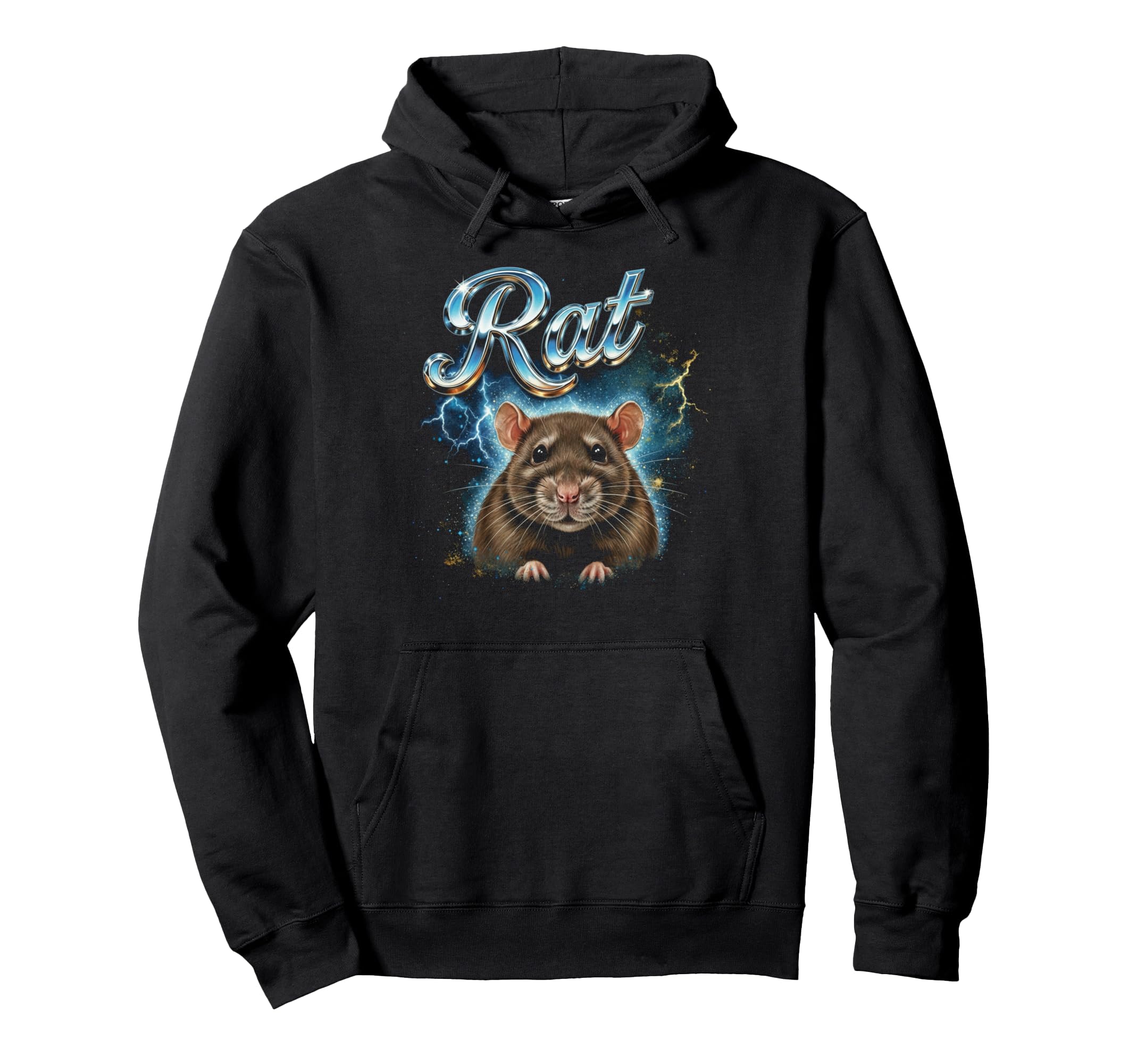 Rat 90S Funny Rat Lover Mouse 80S Hoodie - Fun Novelty Design for Adults - T-Shirt, Sweatshirt, Hoodie