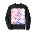 Pixel Art Sakura Tree Y2K Anime Sweatshirt - Streetwear Style Men Women - T-Shirt, Sweatshirt, Hoodie
