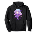 Kawaii Pastel Goth Creepy Menhera Skeleton Hoodie - Minimalist Print Unisex - T-Shirt, Sweatshirt, Hoodie