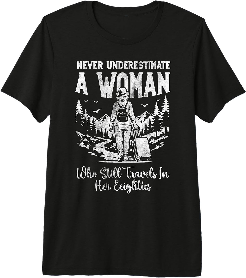 Senior Women Travel Adventure Novelty Designs - Adult & Kids T-Shirts, Sweatshirts & Hoodies apparel design preview 1