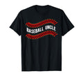 Baseball Uncle Best Baseball Player T-Shirt - Minimalist Print Men Women - T-Shirt, Sweatshirt, Hoodie