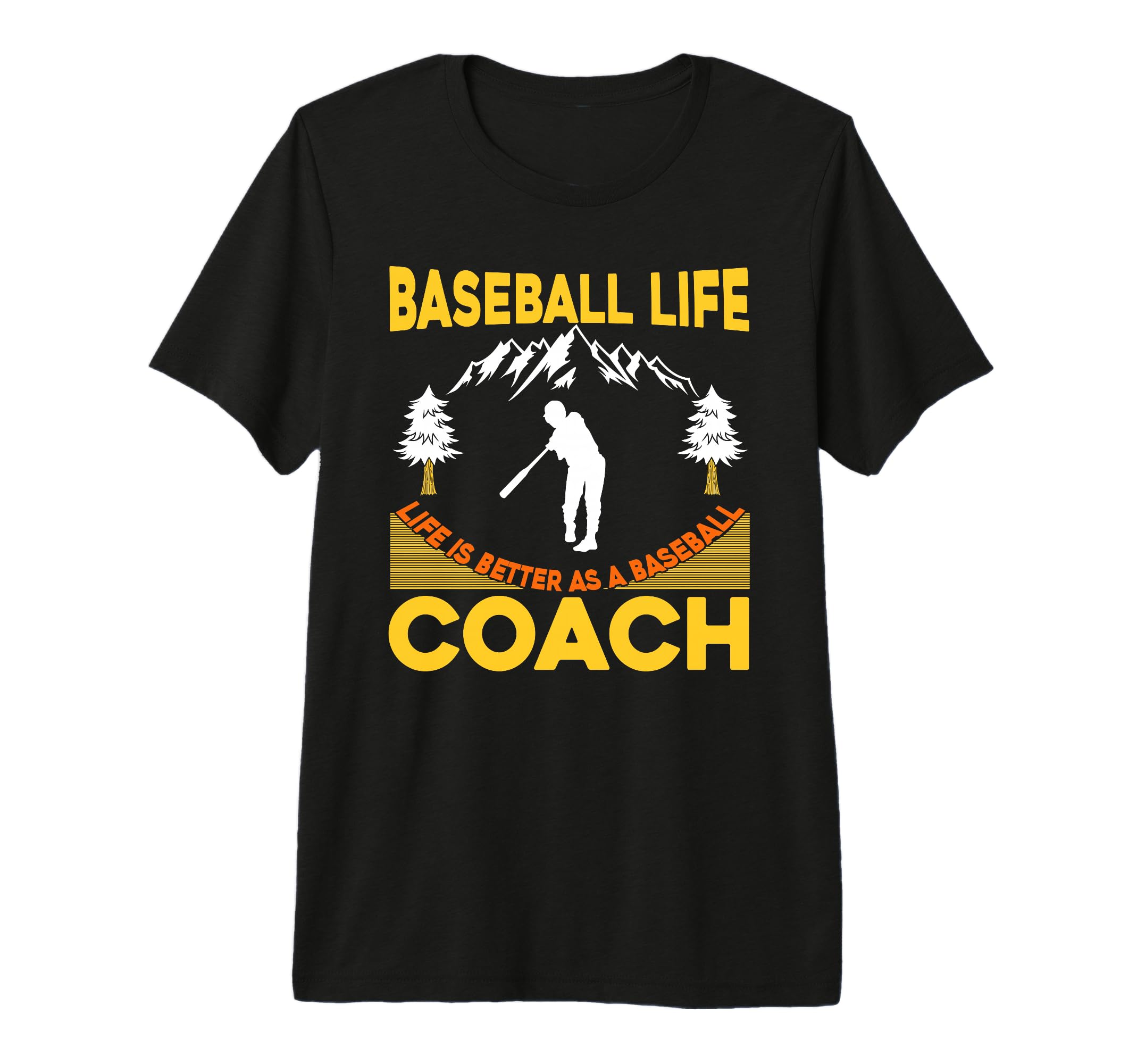 Mens Baseball Coaching Trainer Training T-Shirt - Unique Graphic Men Women - T-Shirt, Sweatshirt, Hoodie