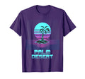 Palm Desert Ca 80S Sunset Palm Tree T-Shirt - Trendy Graphic Men Women - T-Shirt, Sweatshirt, Hoodie