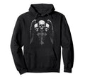 Skull Cross Y2K Grunge Aesthetic Alt Hoodie - Unique Graphic Men Women - T-Shirt, Sweatshirt, Hoodie