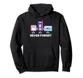 Memories Never Forget Cassette Tape Vhs Hoodie - Streetwear Style Unisex - T-Shirt, Sweatshirt, Hoodie