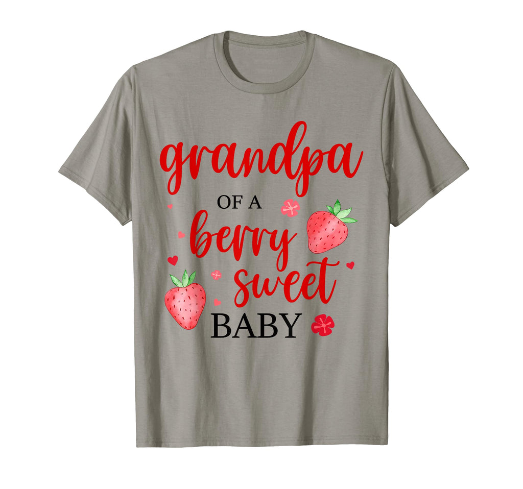 Grandpa Berry Sweet One Strawberry T-Shirt - Graphic Print for Adults - T-Shirt, Sweatshirt, Hoodie