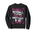 Baseball Mom Sweatshirt - Aesthetic Graphic for Adults - T-Shirt, Sweatshirt, Hoodie