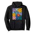 Boho Flower Floral Summer Botanical Hoodie - Novelty Apparel Unisex - T-Shirt, Sweatshirt, Hoodie