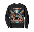Disco Ball Party Aesthetic 80S Sweatshirt - Minimalist Print Men Women - T-Shirt, Sweatshirt, Hoodie