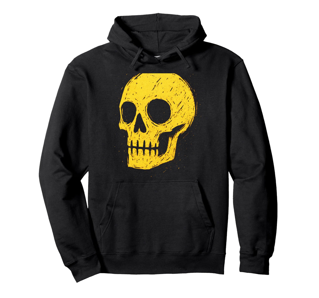 Skull Gothic Grungecore Y2K Aesthetic Hoodie - Novelty Apparel Men Women - T-Shirt, Sweatshirt, Hoodie