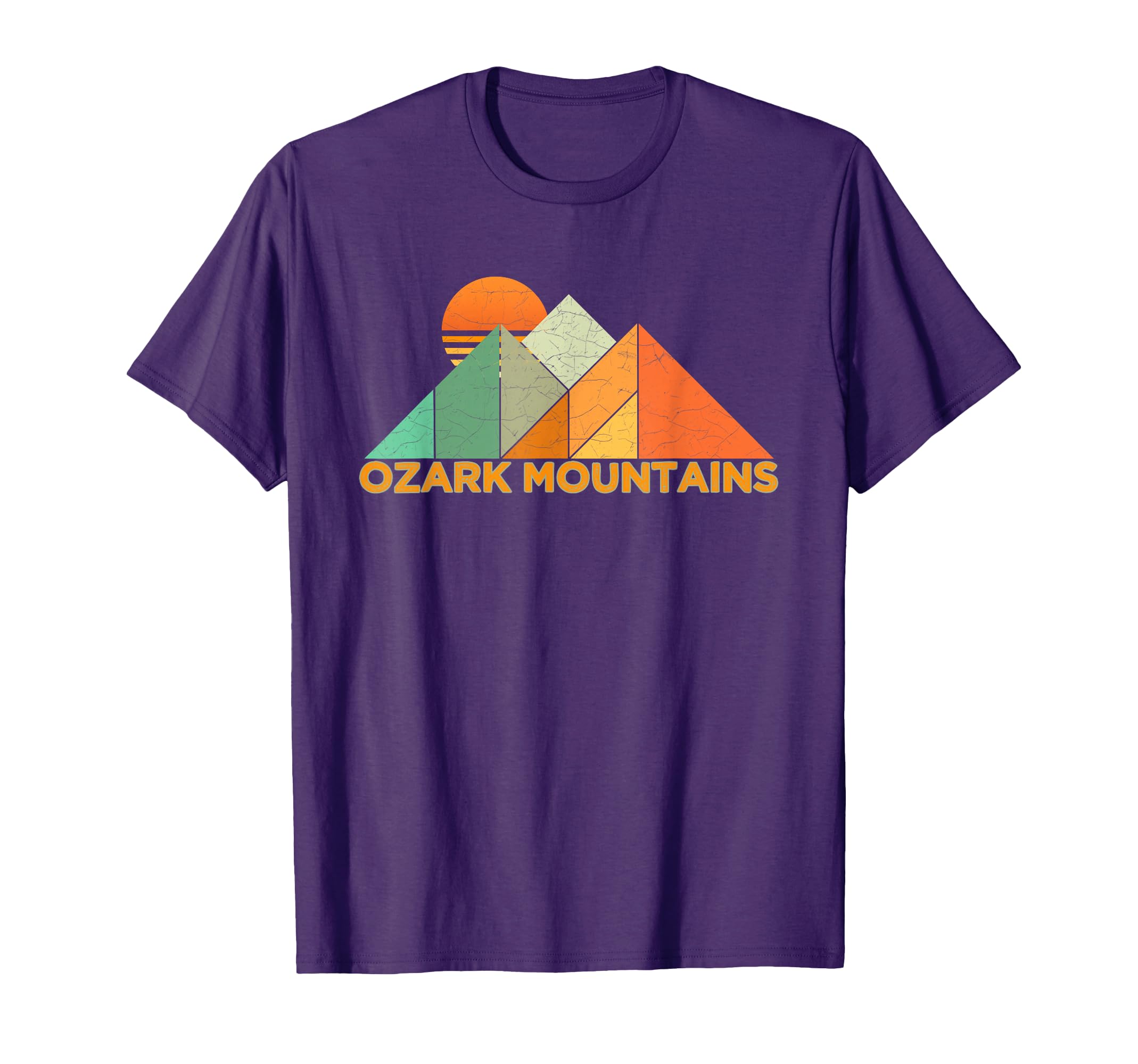 Ozark Mountains Distressed T-Shirt - Casual Everyday Wear for Adults - T-Shirt, Sweatshirt, Hoodie