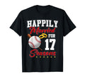 17Th Wedding Anniversary Baseball Couples T-Shirt - Novelty Apparel Unisex - T-Shirt, Sweatshirt, Hoodie