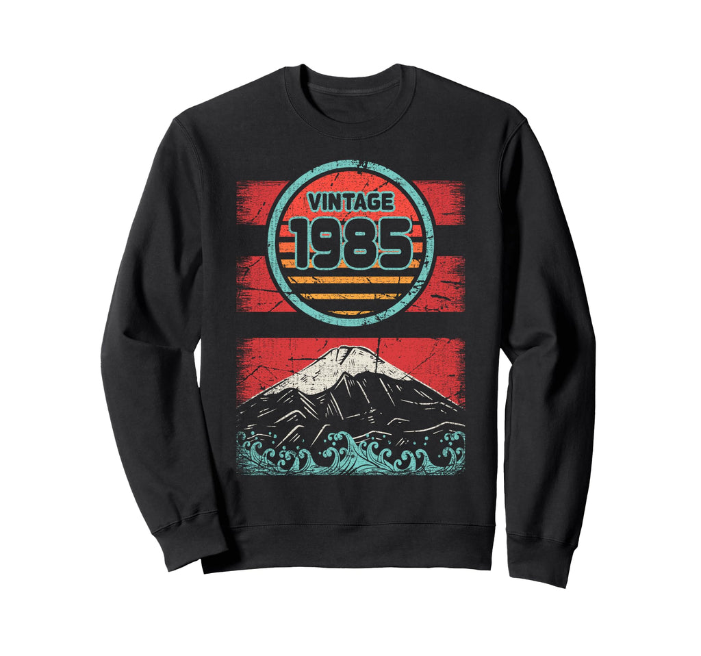 1985 Birthday Sunset Sweatshirt - Minimalist Print Unisex - T-Shirt, Sweatshirt, Hoodie