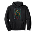Japanese Aesthetic Dragon Vaporwave Hoodie - Minimalist Print Men Women - T-Shirt, Sweatshirt, Hoodie