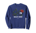 Infinite Heart Rose Thorns Bailey Horn Sweatshirt - Graphic Print Unisex - T-Shirt, Sweatshirt, Hoodie