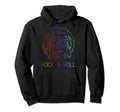 Psychedelic Vibe Rock Roll Hoodie - Trendy Graphic Men Women - T-Shirt, Sweatshirt, Hoodie