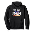 Teeball Mom Gifts Mothers Day Hoodie - Aesthetic Graphic for Adults - T-Shirt, Sweatshirt, Hoodie