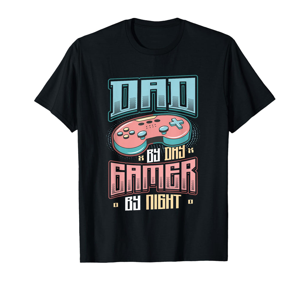 Dad Day Gamer Night Gaming Dad T-Shirt - Fun Novelty Design Unisex - T-Shirt, Sweatshirt, Hoodie