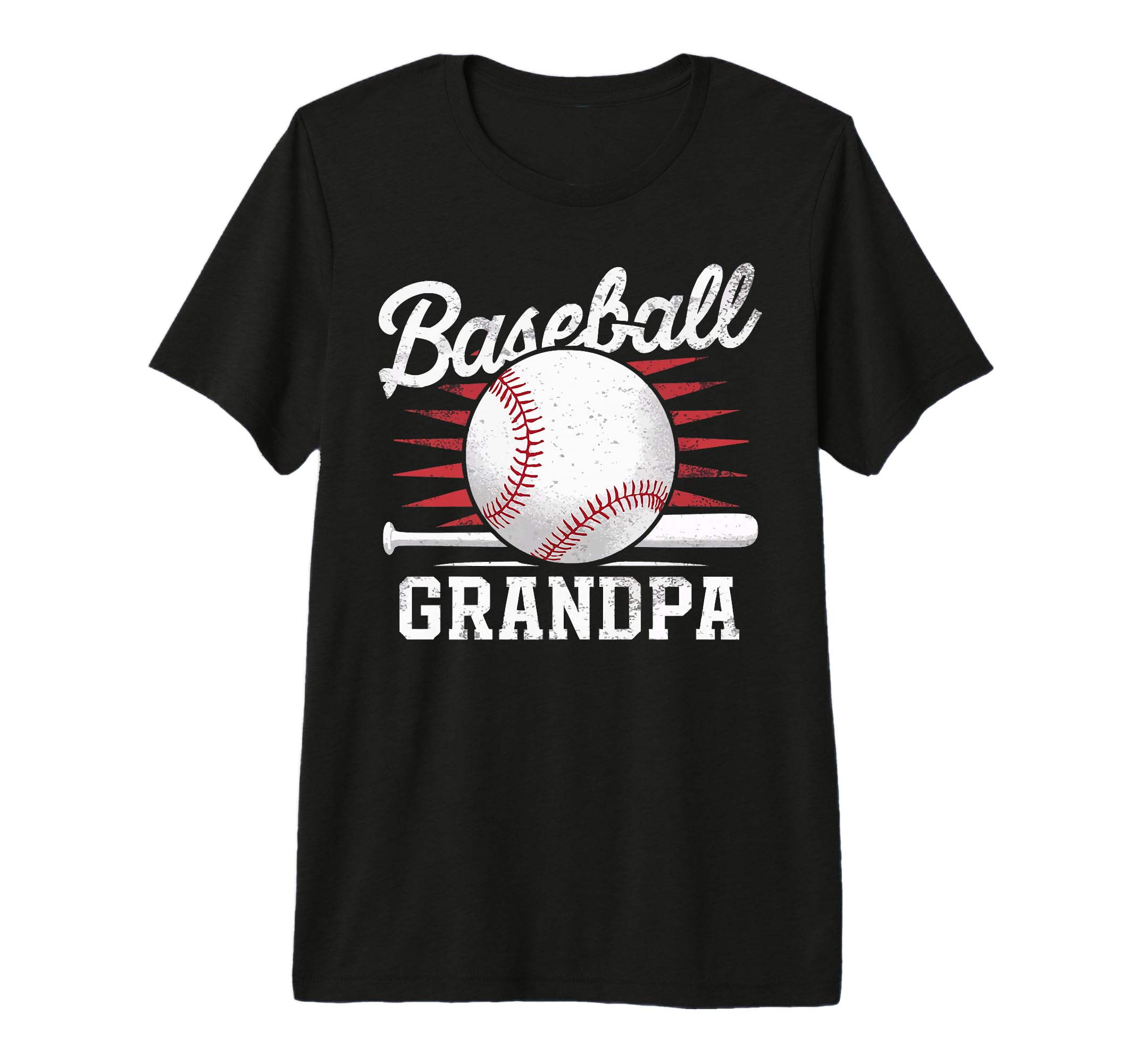 Mens Baseball Grandpa Grandfather T-Shirt - Trendy Graphic Men Women - T-Shirt, Sweatshirt, Hoodie