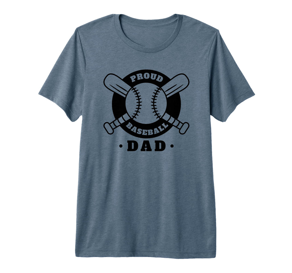 Baseball Dad Funny Proud Baseball Dad T-Shirt - Fun Novelty Design Unisex - T-Shirt, Sweatshirt, Hoodie