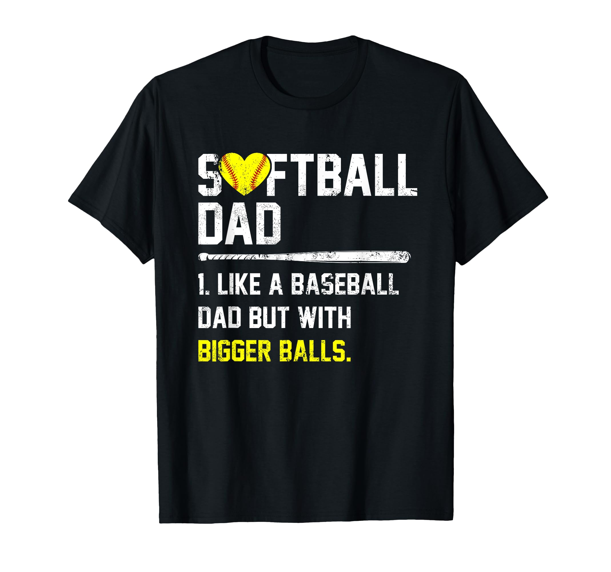 Softball Dad Softball Player Softball T-Shirt - Novelty Apparel Unisex - T-Shirt, Sweatshirt, Hoodie