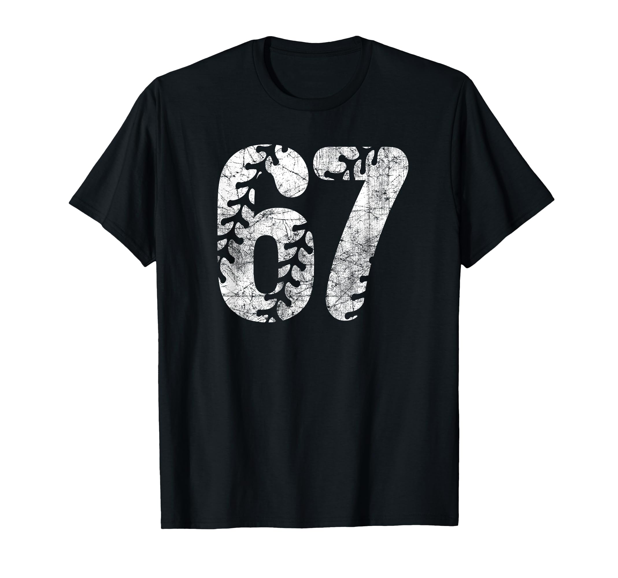 Baseball Softball Mom 67 Number 67 T-Shirt - Trendy Graphic Men Women - T-Shirt, Sweatshirt, Hoodie