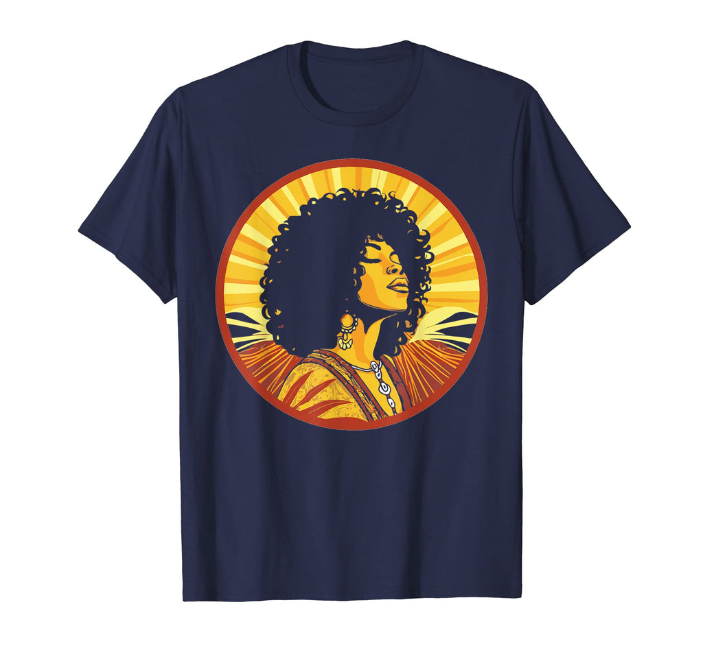 Groovy Mountain Mama Hippie 60S T-Shirt - Unique Graphic Men Women - T-Shirt, Sweatshirt, Hoodie