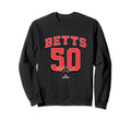 Mookie Betts Los Angeles Baseball Sweatshirt - Unique Graphic Unisex - T-Shirt, Sweatshirt, Hoodie