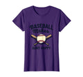 Baseball Makes Aunt Happy Sports T-Shirt - Minimalist Print Men Women - T-Shirt, Sweatshirt, Hoodie