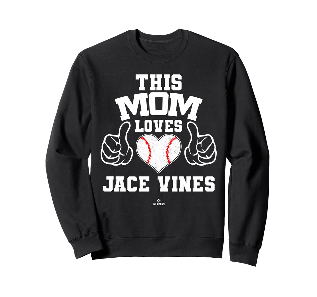 This Mom Loves Jace Vines Prospect Sweatshirt - Novelty Apparel for Adults - T-Shirt, Sweatshirt, Hoodie