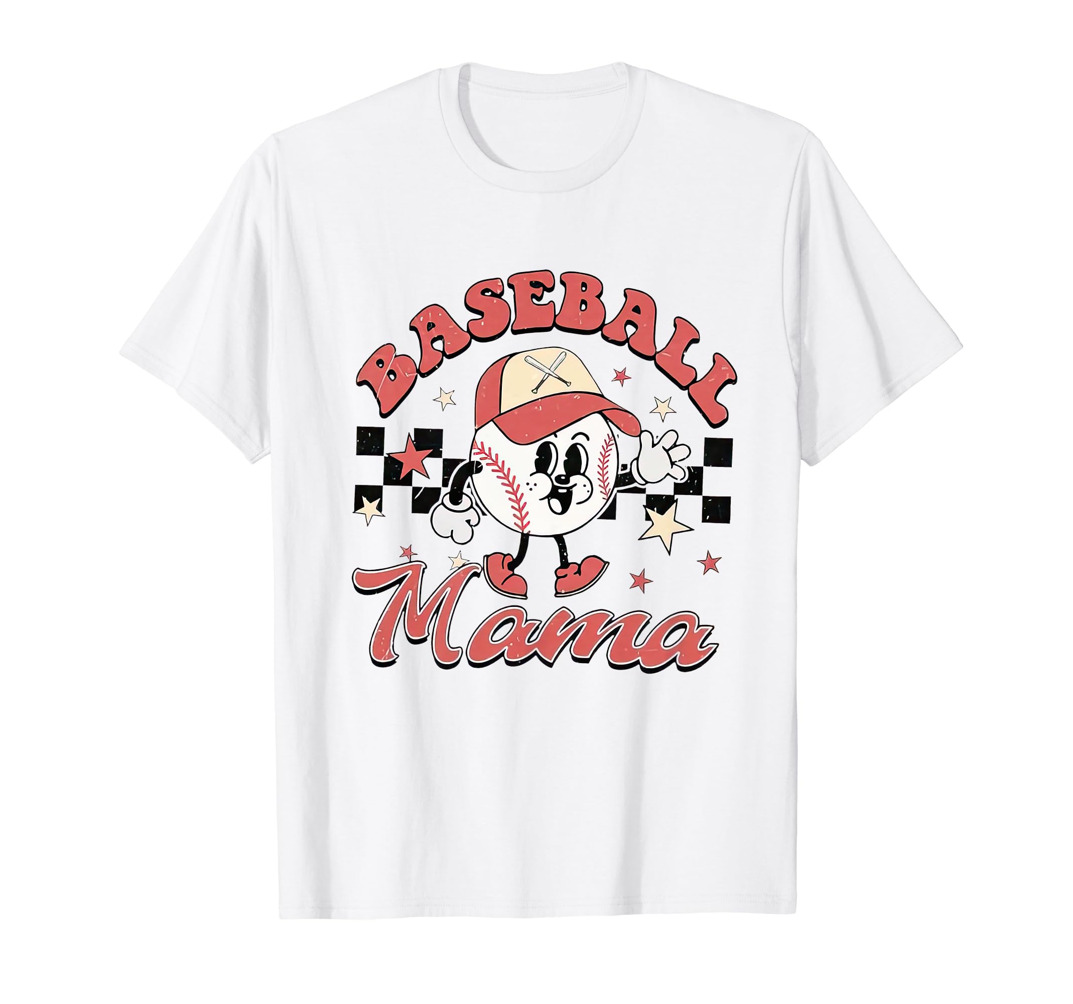 Baseball Mama Sports Mom Life T-Shirt - Minimalist Print for Adults - T-Shirt, Sweatshirt, Hoodie