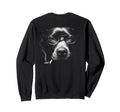 American Pitbull Pipe Glasses Sweatshirt - Trendy Graphic for Adults - T-Shirt, Sweatshirt, Hoodie