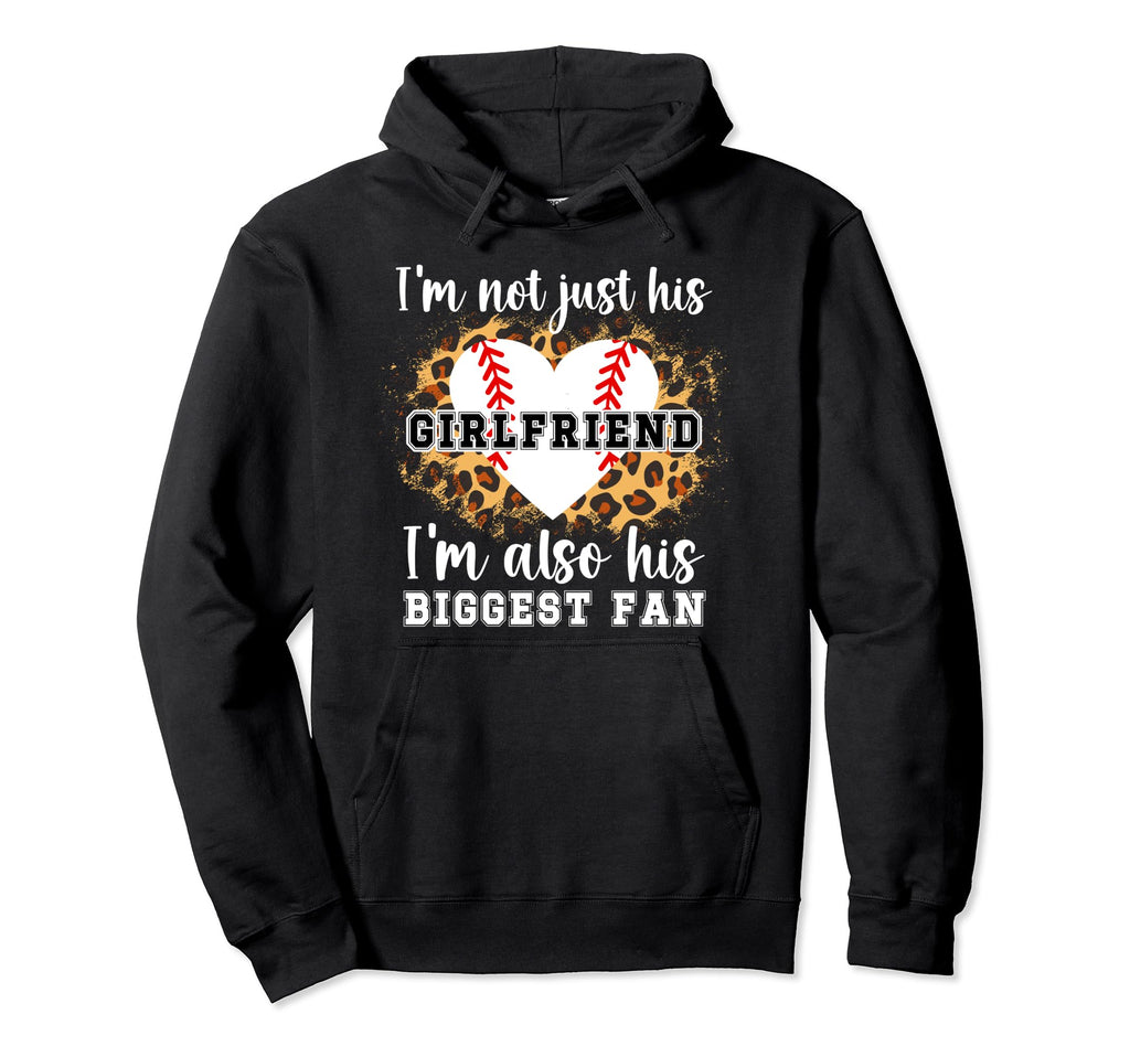 His Biggest Fan Baseball Hoodie - Casual Everyday Wear for Adults - T-Shirt, Sweatshirt, Hoodie