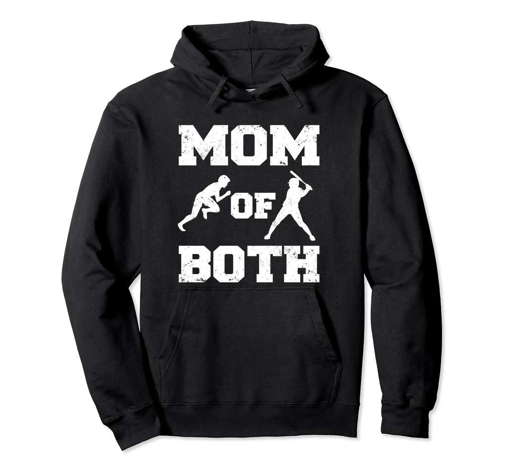 Mom Both Funny Baseball Track And Hoodie - Aesthetic Graphic Men Women - T-Shirt, Sweatshirt, Hoodie