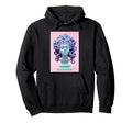 Vaporwave Medusa Statue Aesthetic Hoodie - Fun Novelty Design Men Women - T-Shirt, Sweatshirt, Hoodie