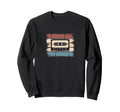 Cassette Tape Music Sweatshirt - Minimalist Print for Adults - T-Shirt, Sweatshirt, Hoodie