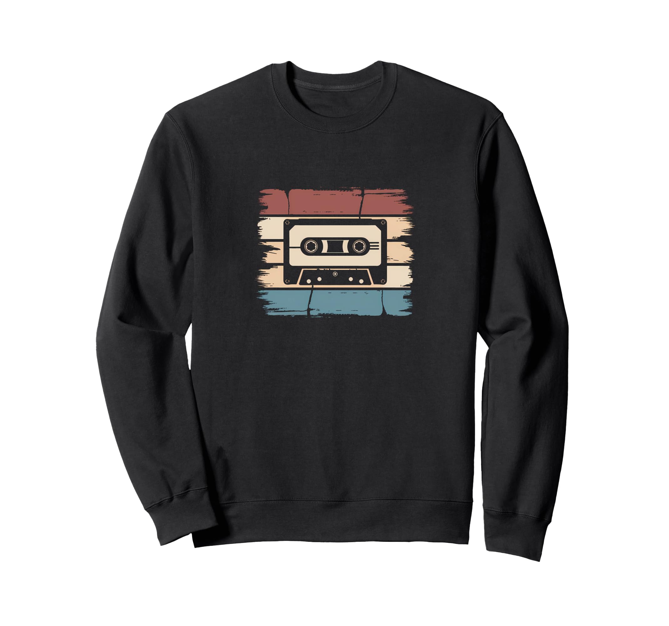 Cassette Tape Music Sweatshirt - Minimalist Print for Adults - T-Shirt, Sweatshirt, Hoodie