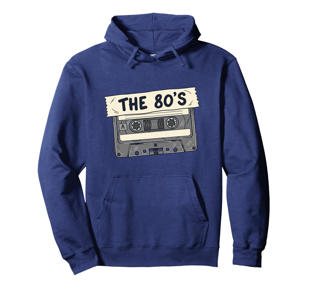80S Cassette Tape Nostalgia 80S Music Hoodie - Novelty Apparel Unisex - T-Shirt, Sweatshirt, Hoodie