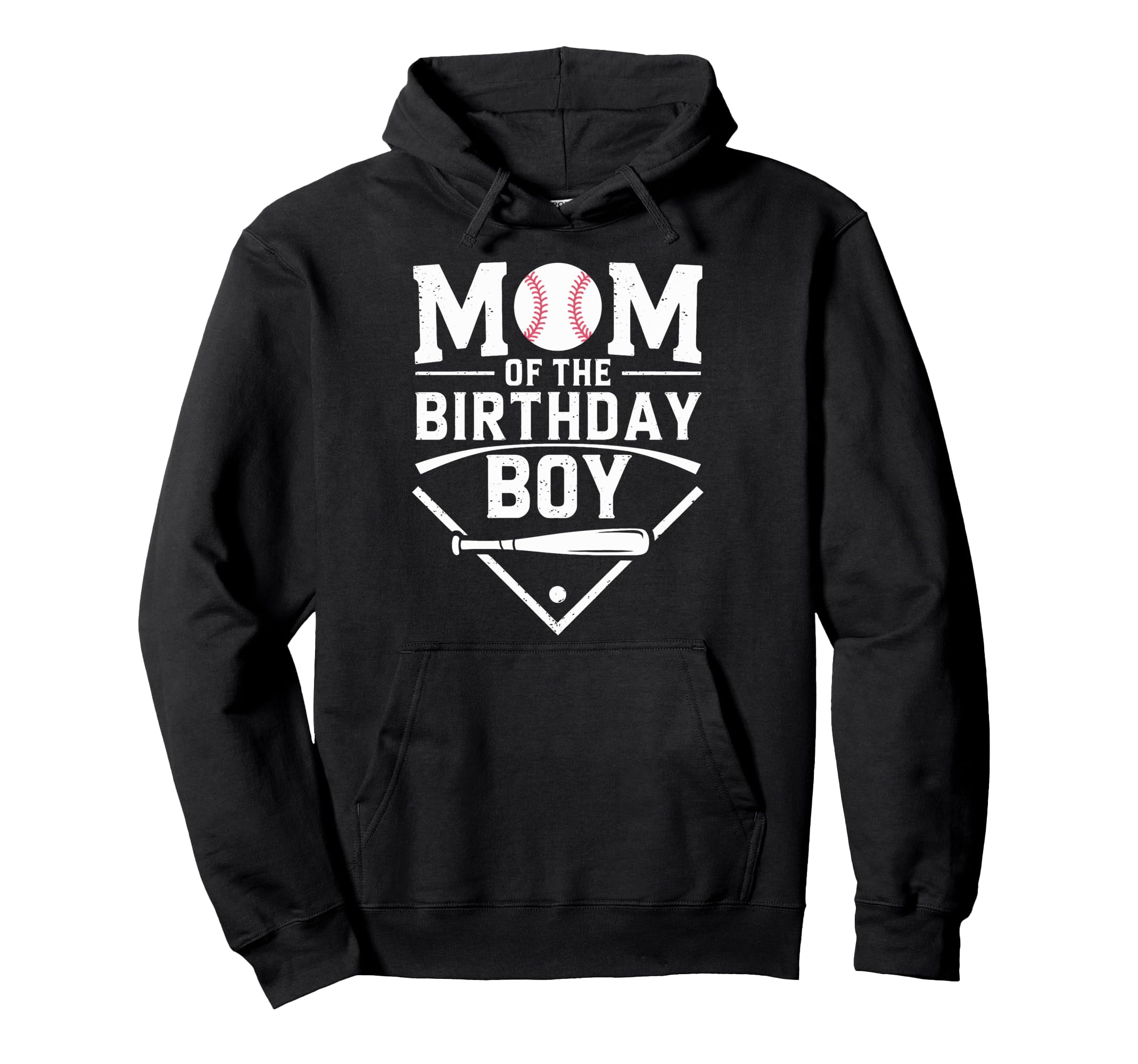 Funny Mom Birthday Baseball Birthday Hoodie - Custom Art Print Unisex - T-Shirt, Sweatshirt, Hoodie