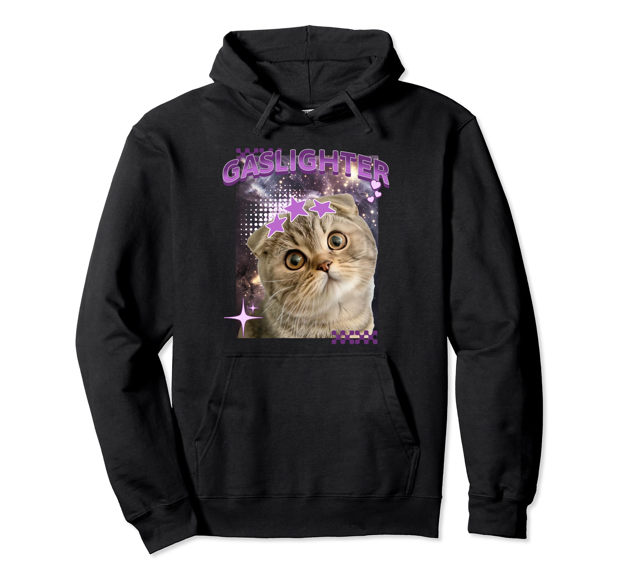 Gaslighter Ragdoll Kitten Y2K Cat Hoodie - Aesthetic Graphic Unisex - T-Shirt, Sweatshirt, Hoodie