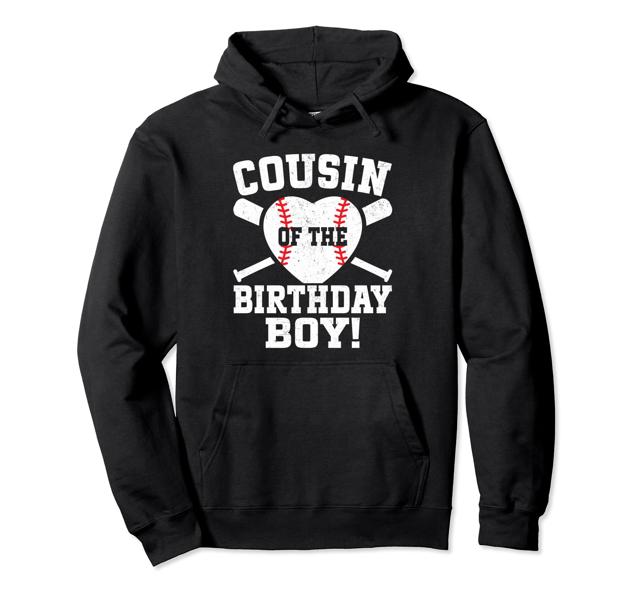 Cousin Birthday Baseball Birthday Hoodie - Streetwear Style Unisex - T-Shirt, Sweatshirt, Hoodie