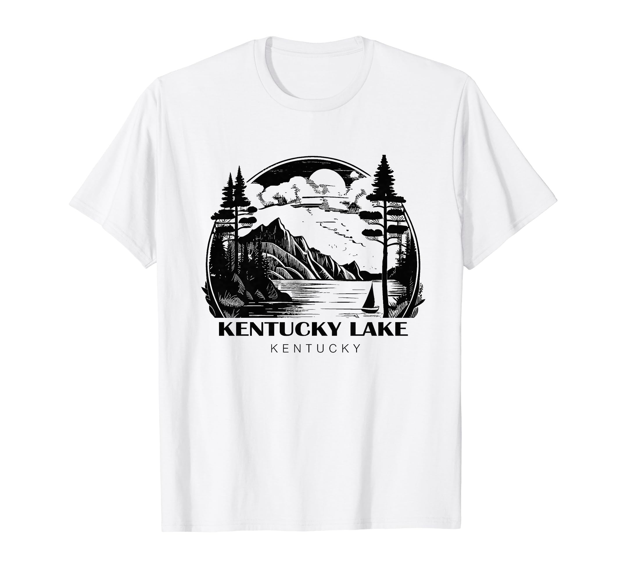 Kentucky Lake Kentucky T-Shirt - Novelty Apparel for Adults - T-Shirt, Sweatshirt, Hoodie