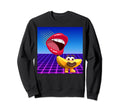 Mouth Eating Banana Weirdcore Y2K Sweatshirt - Casual Everyday Wear Unisex - T-Shirt, Sweatshirt, Hoodie
