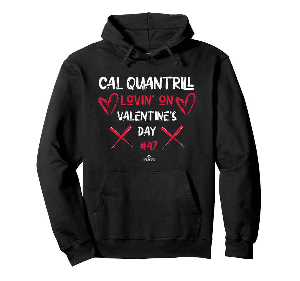 Cal Quantrill Lovin Valentines Day Hoodie - Unique Graphic Men Women - T-Shirt, Sweatshirt, Hoodie
