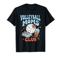 Volleyball Moms Club Coquette Bow T-Shirt - Aesthetic Graphic Unisex - T-Shirt, Sweatshirt, Hoodie