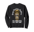 Busy Raising Ballers All Practice Sweatshirt - Minimalist Print for Adults - T-Shirt, Sweatshirt, Hoodie