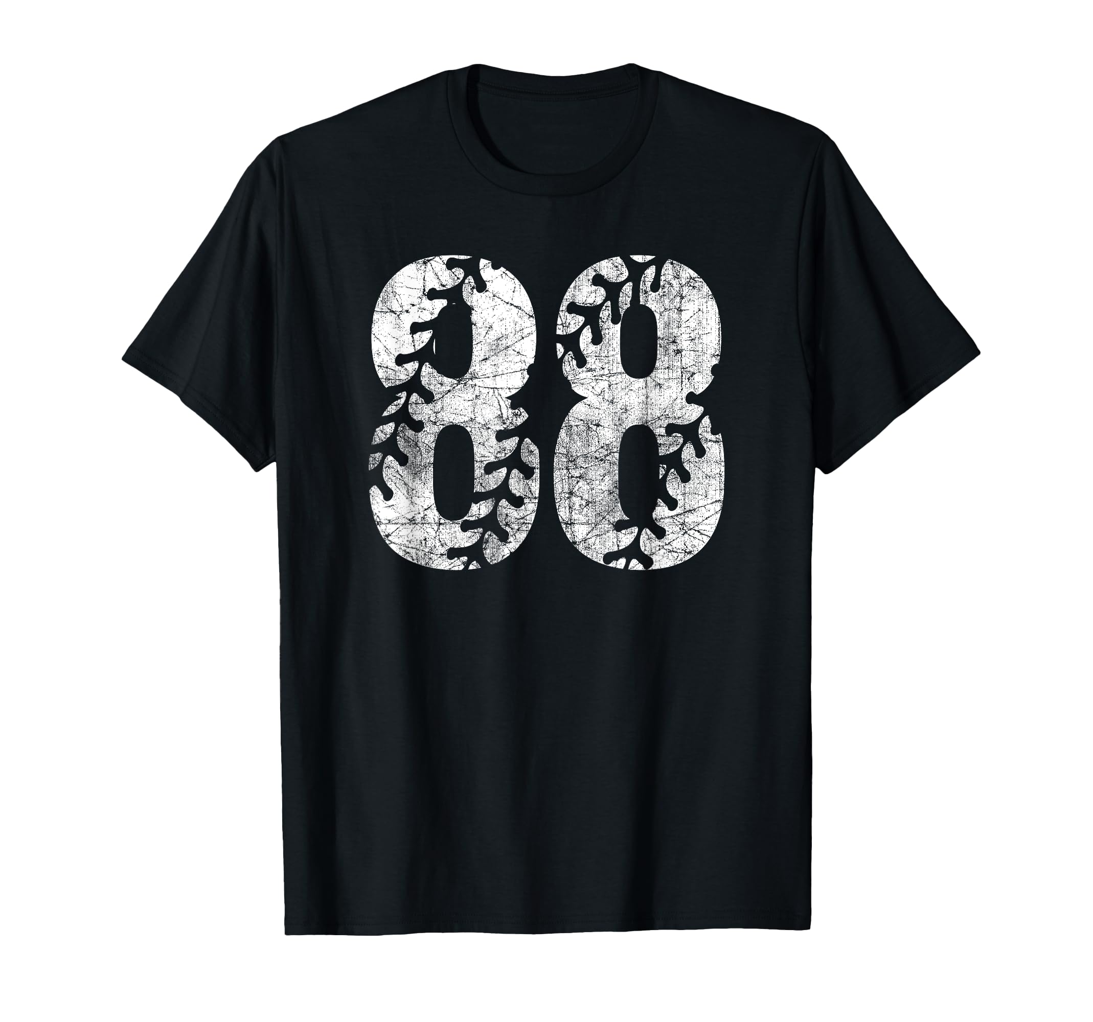 Baseball Softball Mom 88 Number T-Shirt - Casual Everyday Wear for Adults - T-Shirt, Sweatshirt, Hoodie