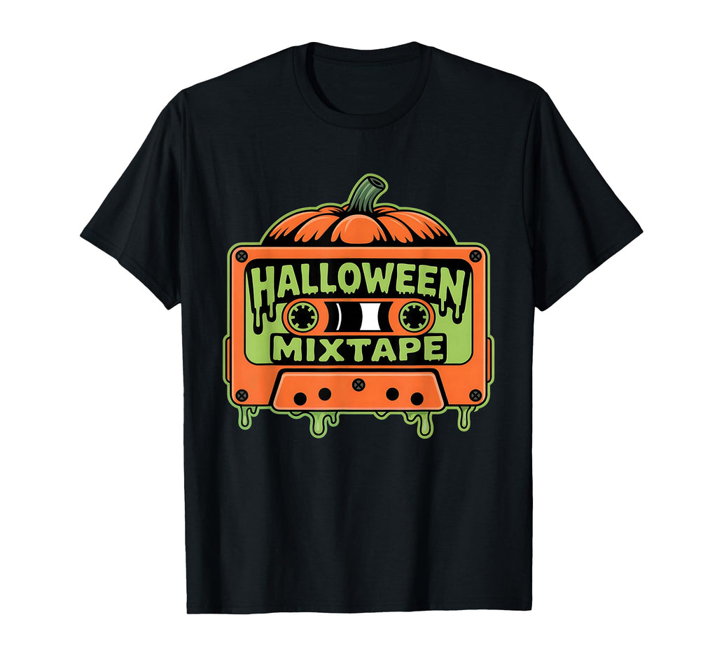 Mix Tape 80S 90S Halloween T-Shirt - Fun Novelty Design for Adults - T-Shirt, Sweatshirt, Hoodie